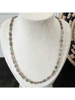 Second Bloom Studio Labradorite Multi Gemstone Necklace 18" + Extender